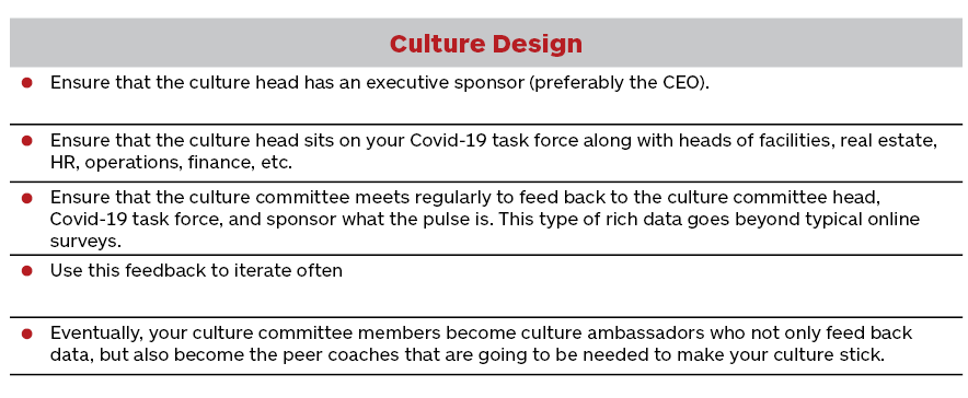 Creating and sustaining the culture you want in this hybrid environment